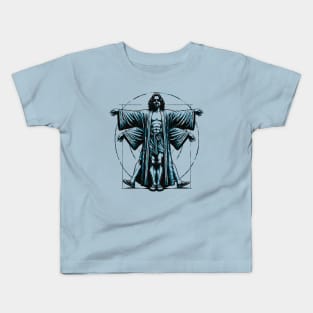 Vitruvian Dude Lebowski Da Vinci Kids T-Shirt